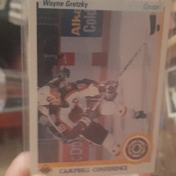 Wayne Gretzky and Mario lemieux upper deck hockey cards - Picture 2 of 9